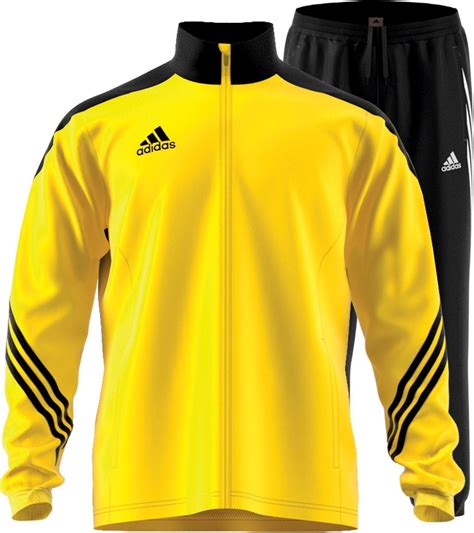 adidas trainingspak geel zwart|adidas trainers nl.